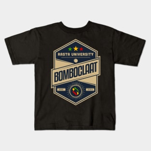 Rasta University Bomboclaat Reggae Kids T-Shirt